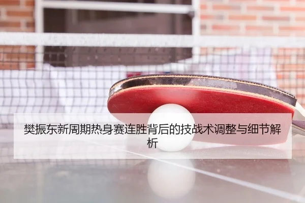 樊振东新周期热身赛连胜背后的技战术调整与细节解析